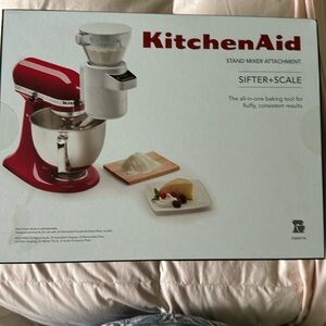 Kitchenaid sifter+scale
